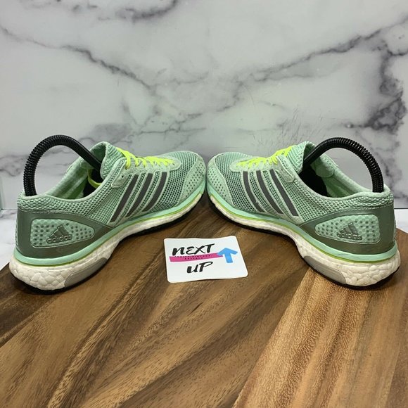adidas Adizero Adios Boost 2 Seafoam Green Women’s Athletic Running Shoes size 7 - Picture 6 of 10